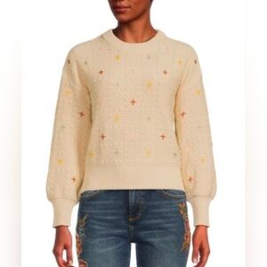 Driftwood Veronica Drop Shoulder Sweater Size XL